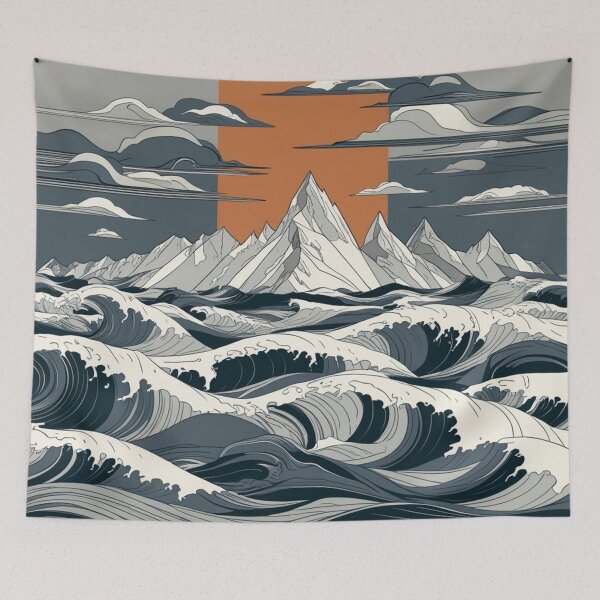 Item preview, dynamic and dramatic landscape designed and sold by Farzad Parhizkar.