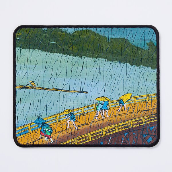 Item preview, Sudden Shower on Ohashi Bridge near Atake after Hiroshige designed and sold by muhaonline.