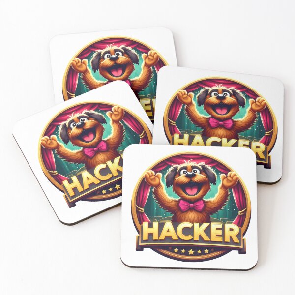 Item preview, "Tech Pup Hacker designed and sold by Pixel-Lift.