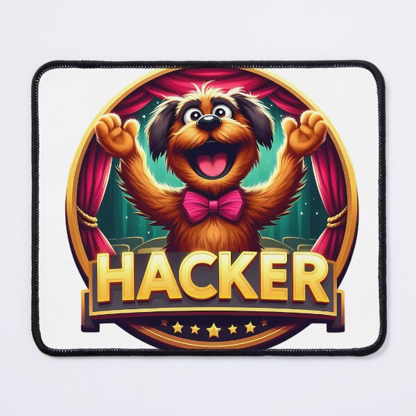 Item preview, "Tech Pup Hacker designed and sold by Pixel-Lift.