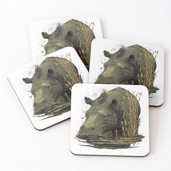 Item preview, Hippo Adventures in the Wild Savanna designed and sold by WildlifeSafari.