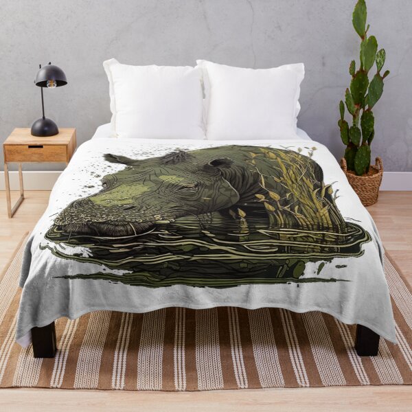 Item preview, Hippo Adventures in the Wild Savanna designed and sold by WildlifeSafari.