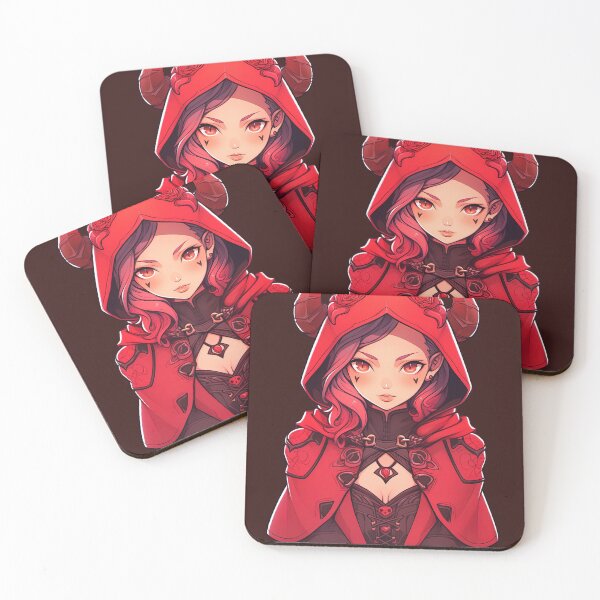 Item preview, Red Hooded Demon Girl designed and sold by A-Artistries.
