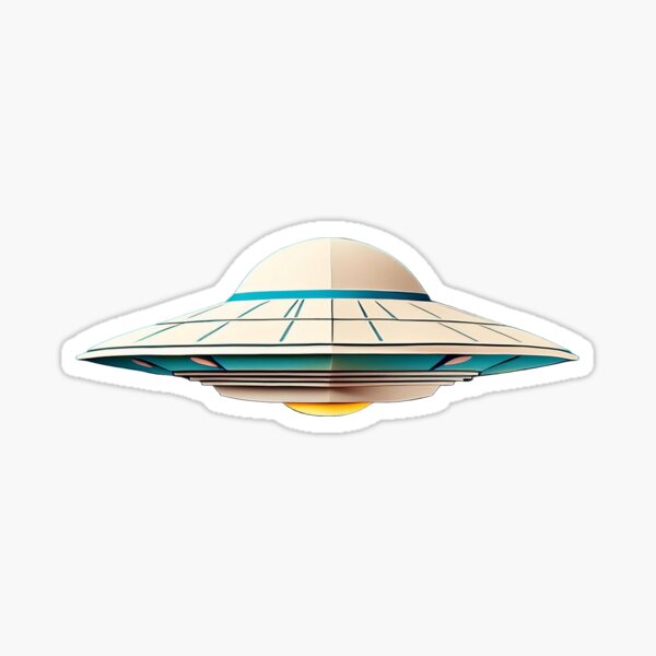 Item preview, UFO Papercraft designed and sold by Everything Random.