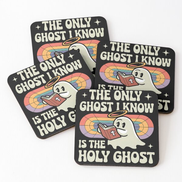 Item preview, The Only Ghost is the Holy Ghost – Christian Humor for Halloween designed and sold by FocusedPatterns.