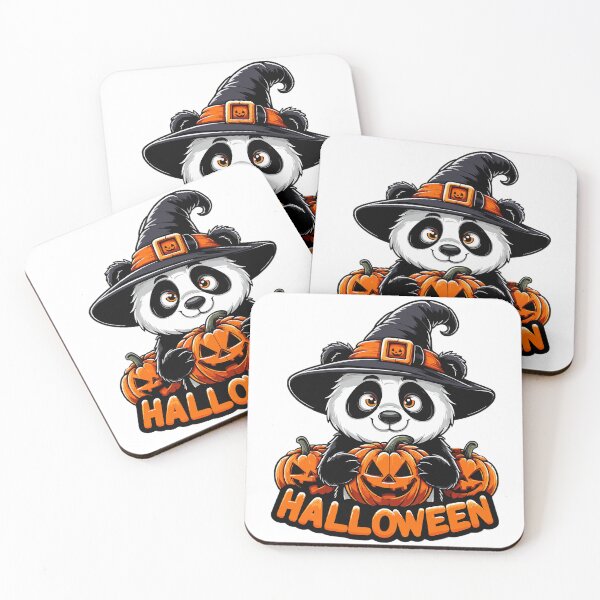 Item preview, Halloween Panda - Spooky and Cute Panda in Halloween Costume designed and sold by Tw1nsAIArt.