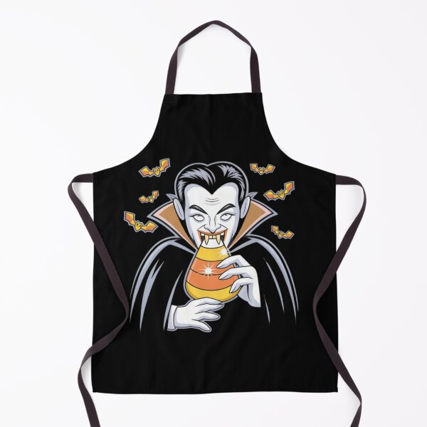 Item preview, CUTE VAMPIRE WITH CANDY CORN HALLOWEEN KIDS GRAPHIC designed and sold by YourTrendyTees.