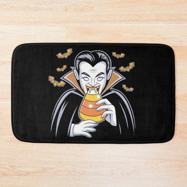 Item preview, CUTE VAMPIRE WITH CANDY CORN HALLOWEEN KIDS GRAPHIC  designed and sold by YourTrendyTees.