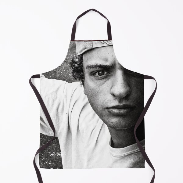 Item preview, Funky Boy J Fryer Cap Black and White Photo Funkanometry Edit designed and sold by thisisalearcila.