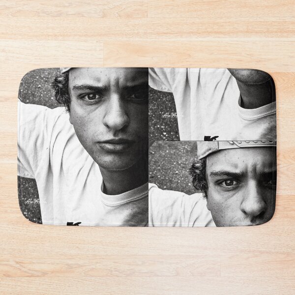 Item preview, Funky Boy J Fryer Cap Black and White Photo Funkanometry Edit designed and sold by thisisalearcila.
