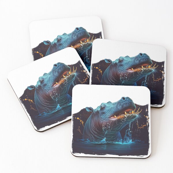 Item preview, African Hippo: King of the Waterways designed and sold by WildlifeSafari.