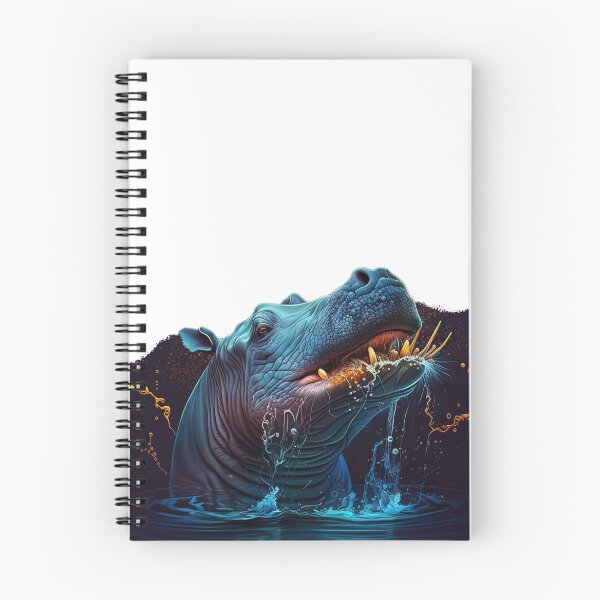 Item preview, African Hippo: King of the Waterways designed and sold by WildlifeSafari.