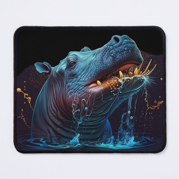 Item preview, African Hippo: King of the Waterways designed and sold by WildlifeSafari.