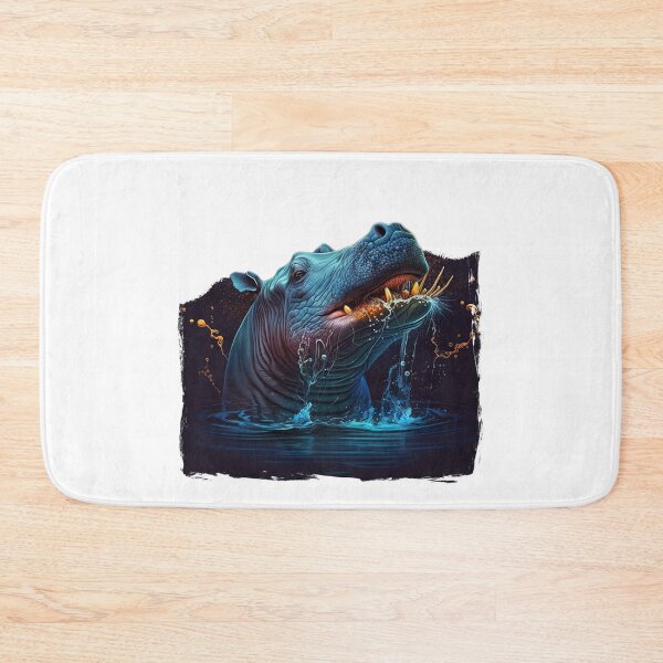 Item preview, African Hippo: King of the Waterways designed and sold by WildlifeSafari.