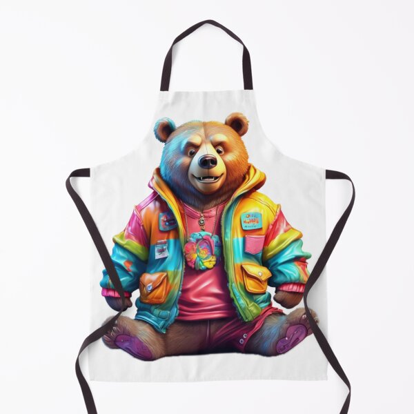 Item preview, street art bear designed and sold by Romainmanetti.