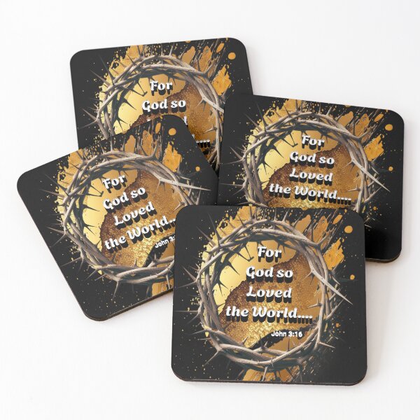 Item preview, John 3-16 Thorn of Crowns Bible Verse designed and sold by 5PointsDigital.