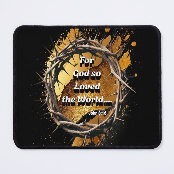 Item preview, John 3-16 Thorn of Crowns Bible Verse designed and sold by 5PointsDigital.