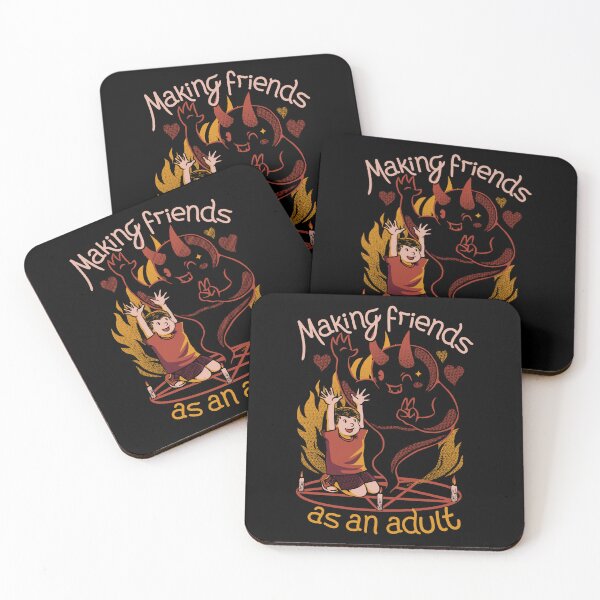 Item preview, Making New Friends Satanic Ritual by Tobe Fonseca designed and sold by Tobe Fonseca®.