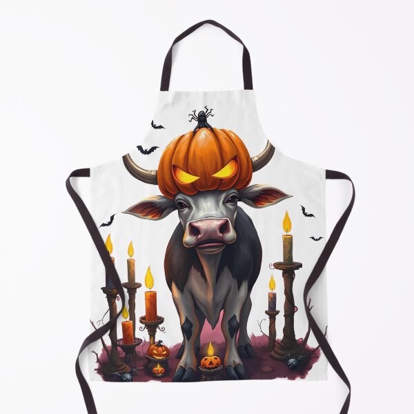 Item preview, Halloween Farmer's crazy cow - 01 designed and sold by kjp-design.