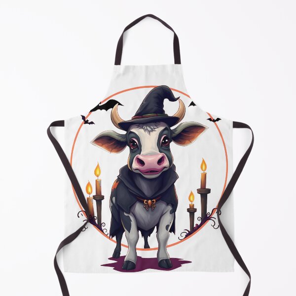 Item preview, Halloween Farmer's crazy cow - 02 designed and sold by kjp-design.