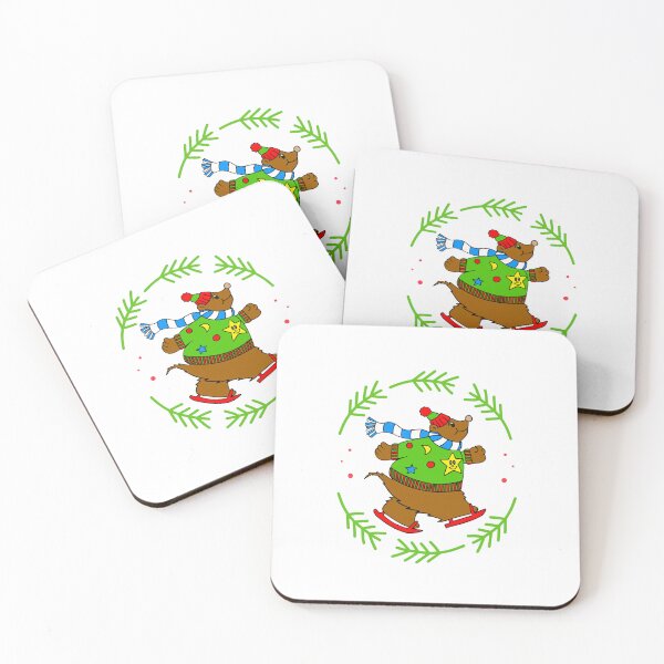 Item preview, Brown Christmas Bear designed and sold by Sartoris Art.