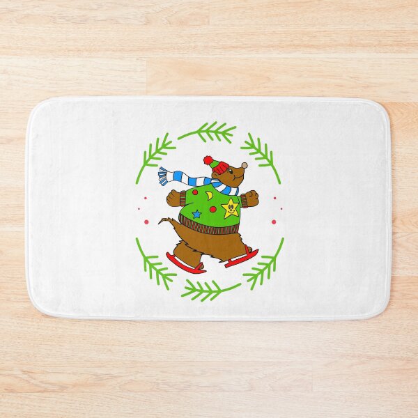 Item preview, Brown Christmas Bear designed and sold by Sartoris Art.