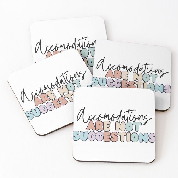 Item preview, Are Not Suggestions - Bold Statement Sticker for Clarity and Fun designed and sold by BehaviorBaddies.