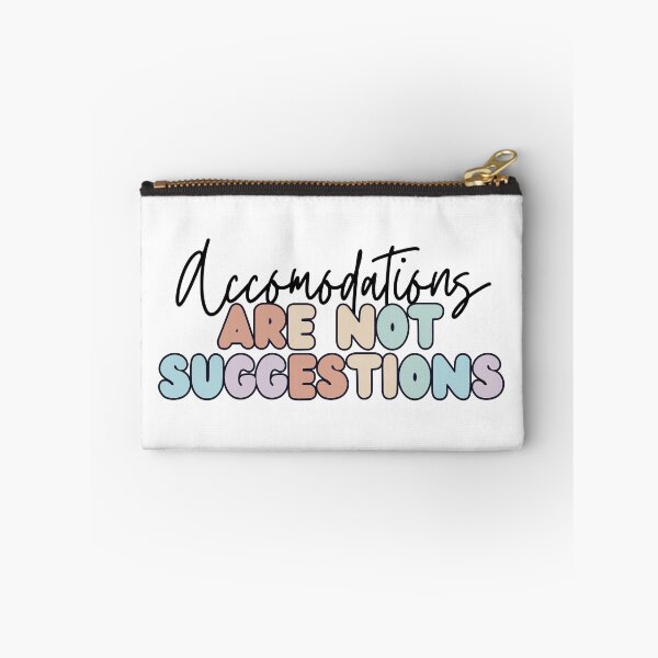 Item preview, Are Not Suggestions - Bold Statement Sticker for Clarity and Fun designed and sold by BehaviorBaddies.