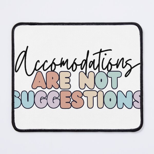Item preview, Are Not Suggestions - Bold Statement Sticker for Clarity and Fun designed and sold by BehaviorBaddies.