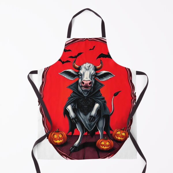 Item preview, Farmer's Halloween crazy cow - 04 designed and sold by kjp-design.