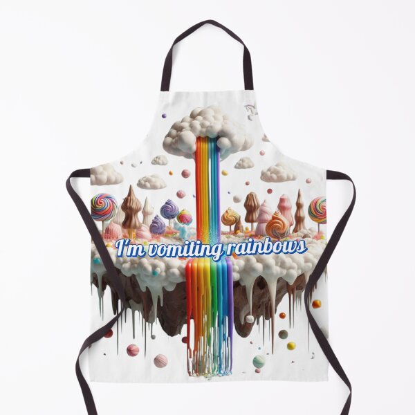 Item preview, I'm vomiting rainbows - unicorns designed and sold by NellyOhNelly.