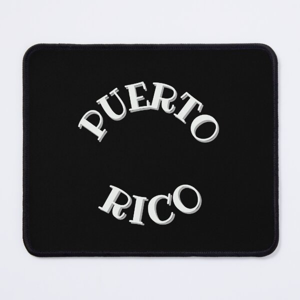 Item preview, Puerto Rico typeset in white - pocket design minimalist designed and sold by DesignCollectiv.
