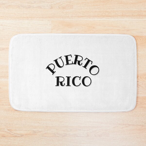 Item preview, Puerto Rico typeset in white - pocket design minimalist designed and sold by DesignCollectiv.