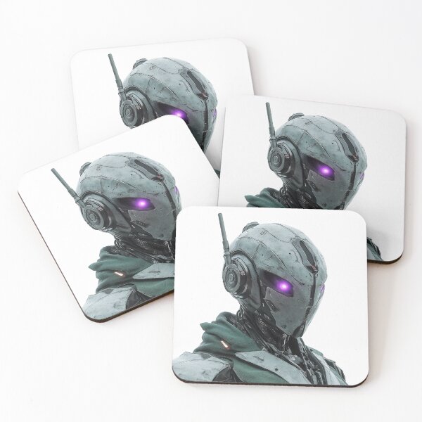 Item preview, The Futuristic Sentinel: The Tech Warrior designed and sold by Pujo Design.