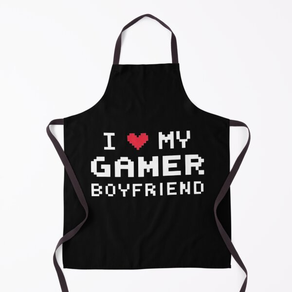 Item preview, I Love My Gamer Boyfriend - Pixel Heart Gaming Design designed and sold by love3617.