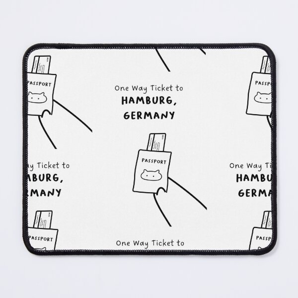 Item preview, "One Way Ticket to Hamburg, Germany" | Travel, Vacation designed and sold by RM-Journey.