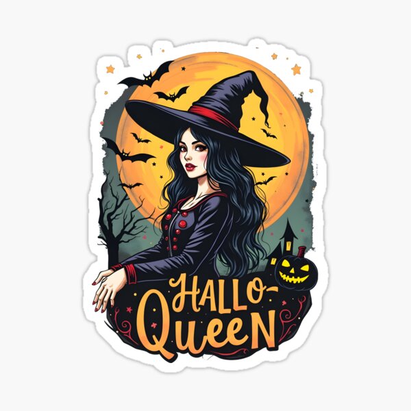 Item preview, Hallo-queen! designed and sold by MADsrecreation.