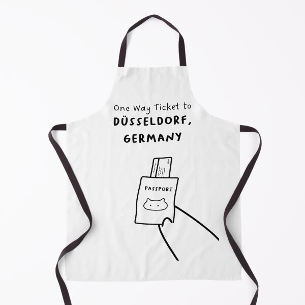 Item preview, "One Way Ticket to Düsseldorf, Germany" | Travel, Vacation designed and sold by RM-Journey.