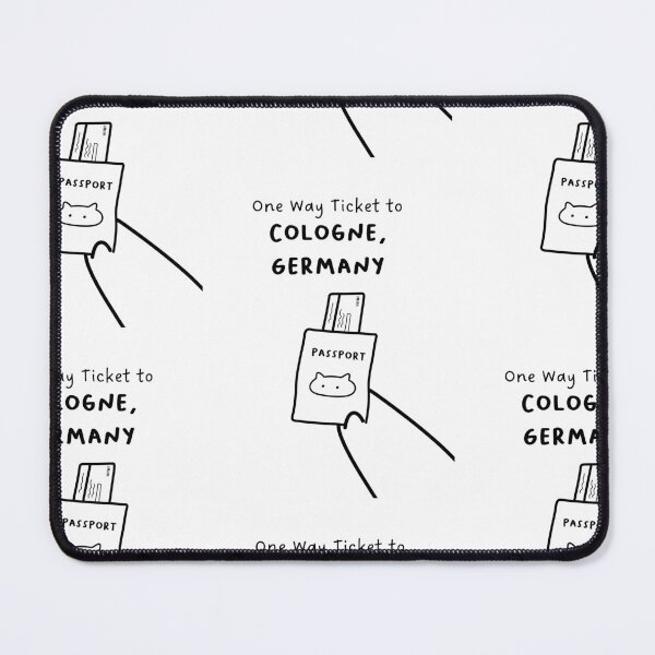 Item preview, "One Way Ticket to Cologne, Germany" | Travel, Vacation designed and sold by RM-Journey.