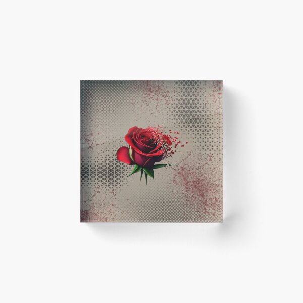 Item preview, THE GRAPHIC RED ROSE designed and sold by Salisha Wheeler.