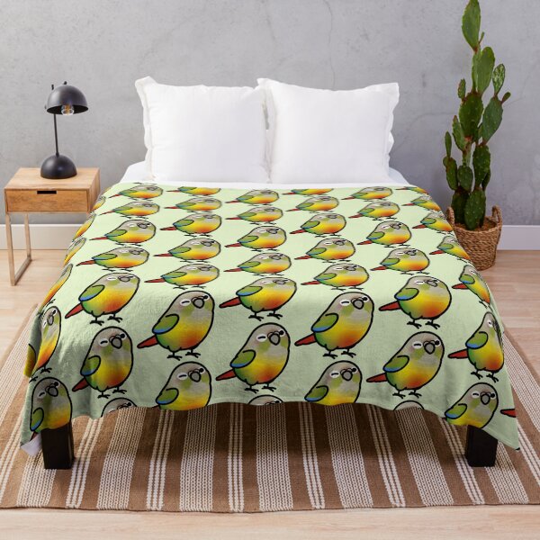 Item preview, Custom Pineapple Green Cheek Conure designed and sold by birdhism.