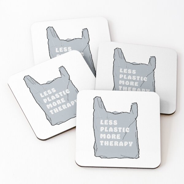 Item preview, Less plastic more therapy designed and sold by SaeJunkYardChic.