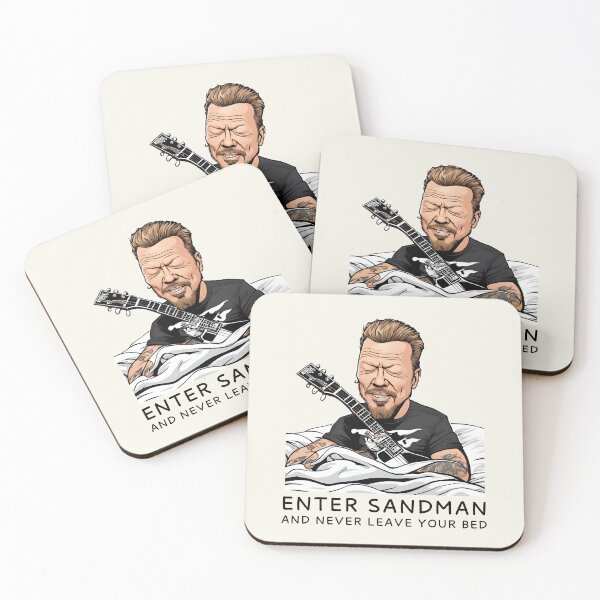 Item preview, Enter Sandman And Never Leave Your Bed designed and sold by Fanverse Merchandise.