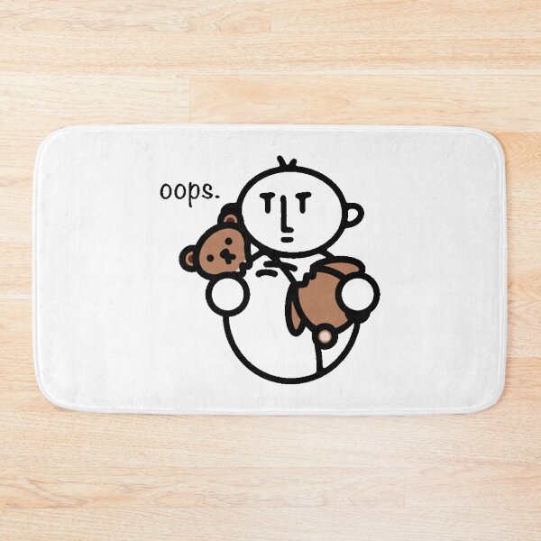 Item preview, judgemental baby - broken teddy bear - oops. designed and sold by Jasmine Froley.