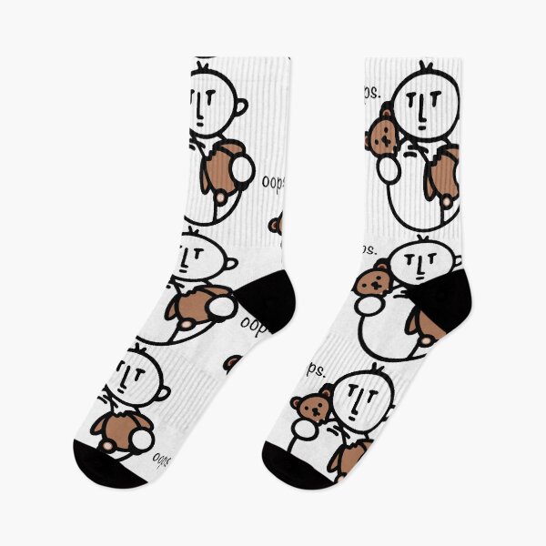 Item preview, judgemental baby - broken teddy bear - oops. designed and sold by Jasmine Froley.