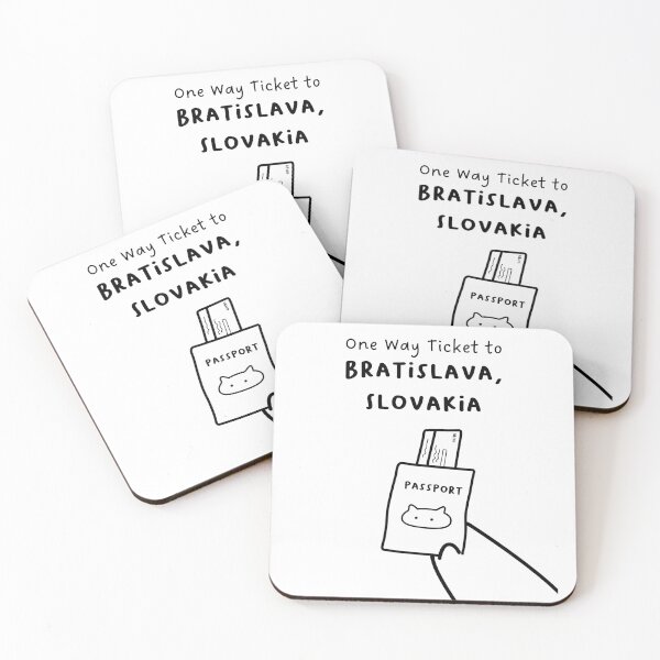Item preview, "One Way Ticket to Bratislava, Slovakia" | Travel, Vacation designed and sold by RM-Journey.
