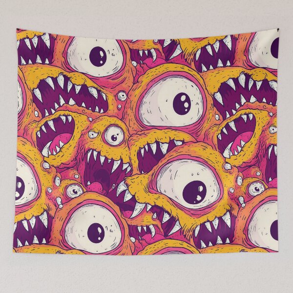 Item preview, Creepy Monster Eye Pattern02 designed and sold by Konkam.