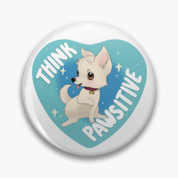 Item preview, Think Pawsitive - Encouragement Puppy designed and sold by Larissa Melnik.