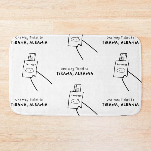 Item preview, "One Way Ticket to Tirana, Albania" | Travel, Vacation designed and sold by RM-Journey.