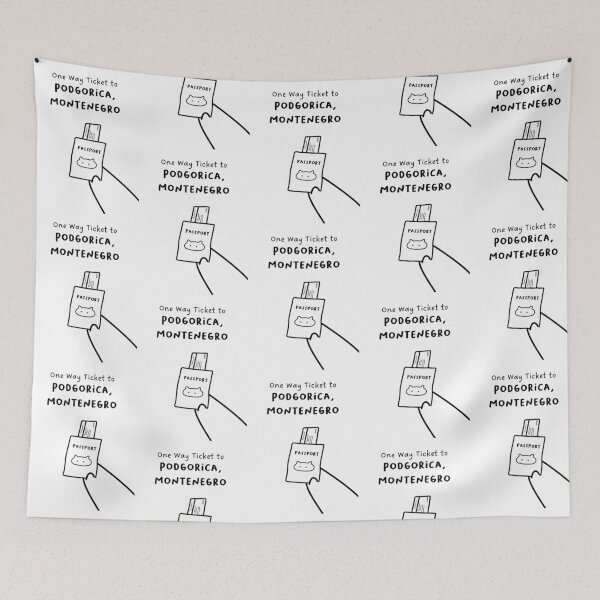 Item preview, "One Way Ticket to Podgorica, Montenegro" | Travel, Vacation designed and sold by RM-Journey.
